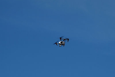 There Were Several Drones Being Flown...