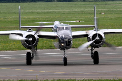 NORTH AMERICAN B-25J MITCHELL AIRPOWER 2013