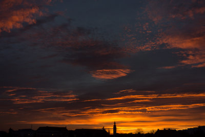 Sonnenaufgang Kaiserebersdorf