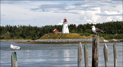 Mulholland Lighthouse Campobello Island New Brunswick Canada