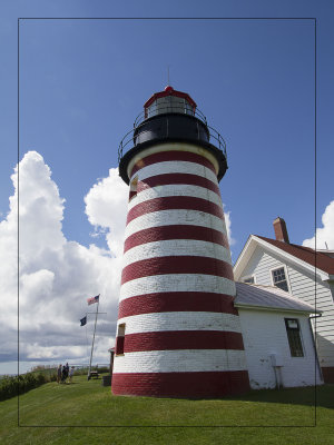 Quoddy Head Lighthouse, Lubec, Maine