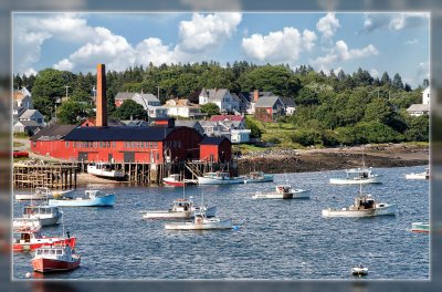 View from Beal's Island, Maine