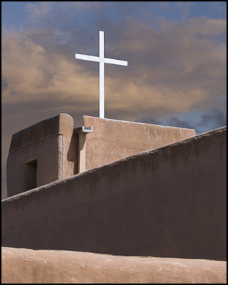 The oldest church building in the United States, San Miguel Chapel in Santa Fe, NM