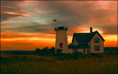 Stage Harbor Lighthouse, Chatham, MA  Cape Cod