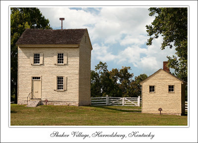 Painting Shakertown, Pleasant Village, KY