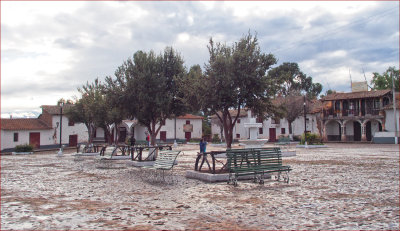 Plaza de armas de Quinua