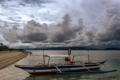 Pumpboat Palawan_ Philippines.