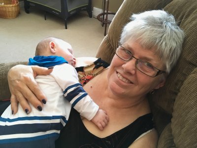 Sleeping on Grandma