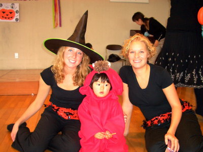 me, Lisa, and Elmo