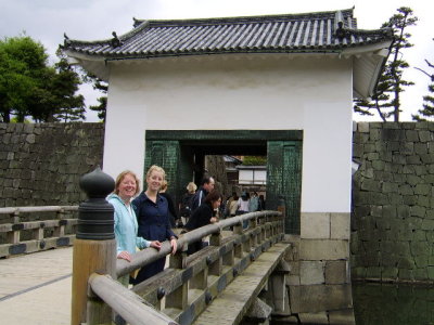 bridge over the moat