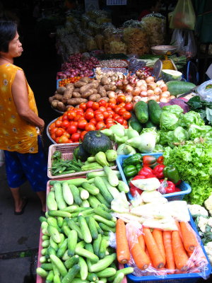 market in chiang mai