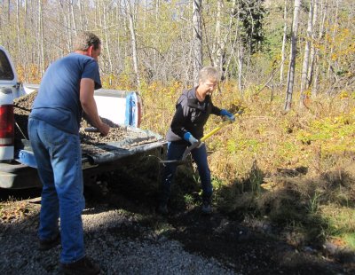 Fixing the road with Chris