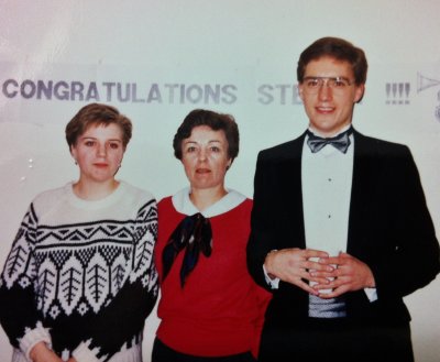Stefan's senior recital at UofA - 1988