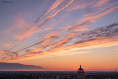 July 4 Sunset Sky