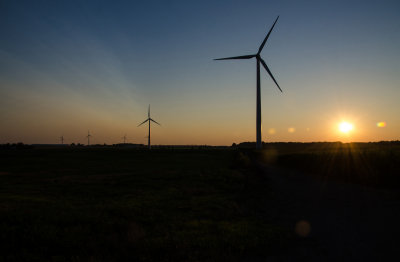 sunset windmills07 8-16-13