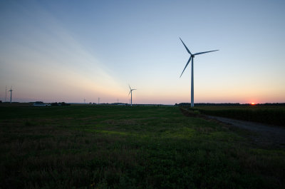 Windmill Sunsets