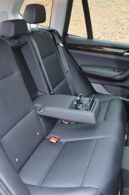 Center armrest, rear seat