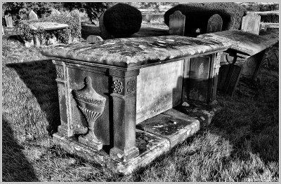 tombstones