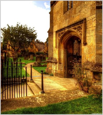 Entrance to St.Peter's Church