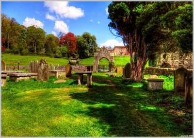 Graveyard, Archway & Hall