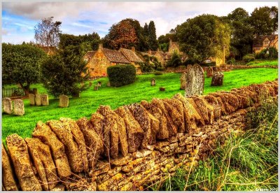 View Across St Barnaba's Cemetery