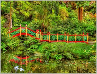 Bridge in The China Garden