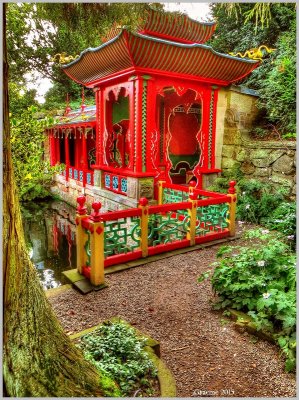 Chinese Garden Temple