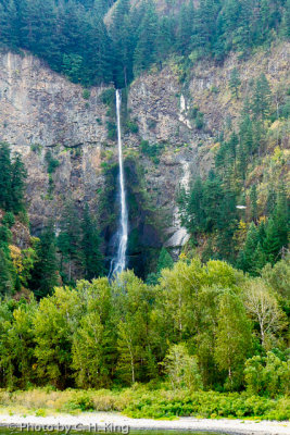 Multnomah Falls - from the Columbia River