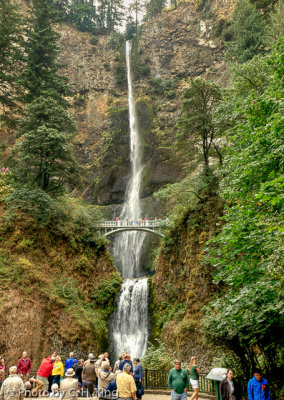 Multnomah Falls - from the visitors center