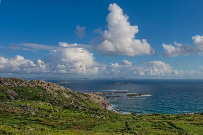 Ierse kust bij Cahardaniel