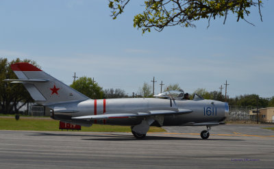 Mig-17 on taxiway