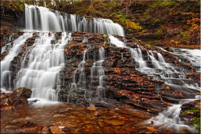 Mohawk Falls-Ricketts Glen State Park