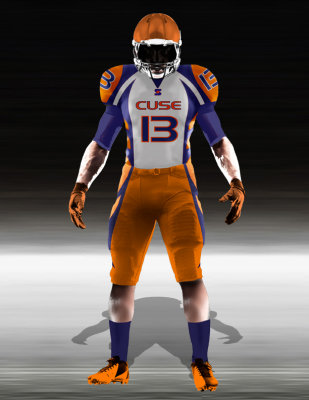Syracuse Orange Away Uniform