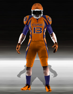 Syracuse Orange Home Uniform 1