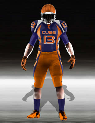 Syracuse Orange Alternate Uniform 2