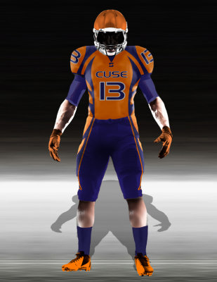 Syracuse Orange Home Uniform 3