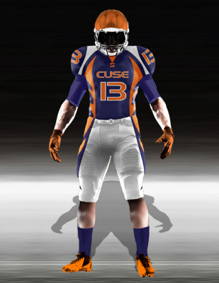 Syracuse Orange Alternate Uniform 1