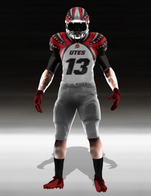Utah Utes Away Uniform 