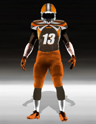 Cleveland Browns Home Uniform