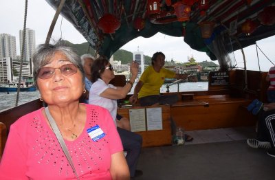 Sampan boat tour.