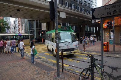 The Dorsett Hotel in the busy old Kowloon district, Hongkong.