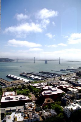 View from top of Coit Tower