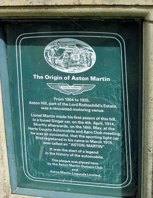 the origin of aston martin