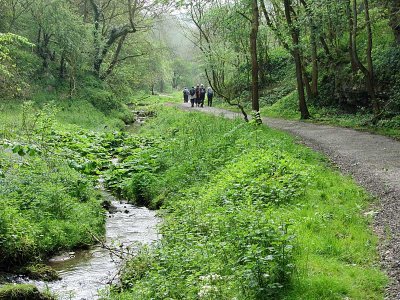 starting tideswell walk