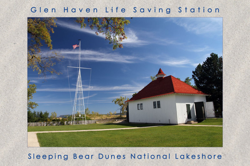 SBDNL Glen Haven Life Saving Station postcard.jpg