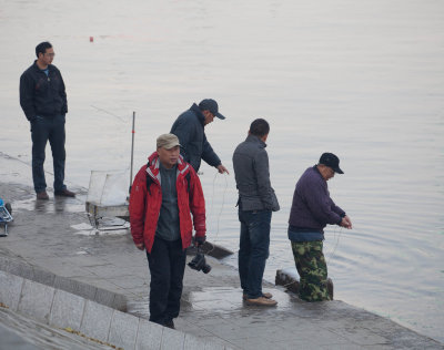 Songhua River fishermen