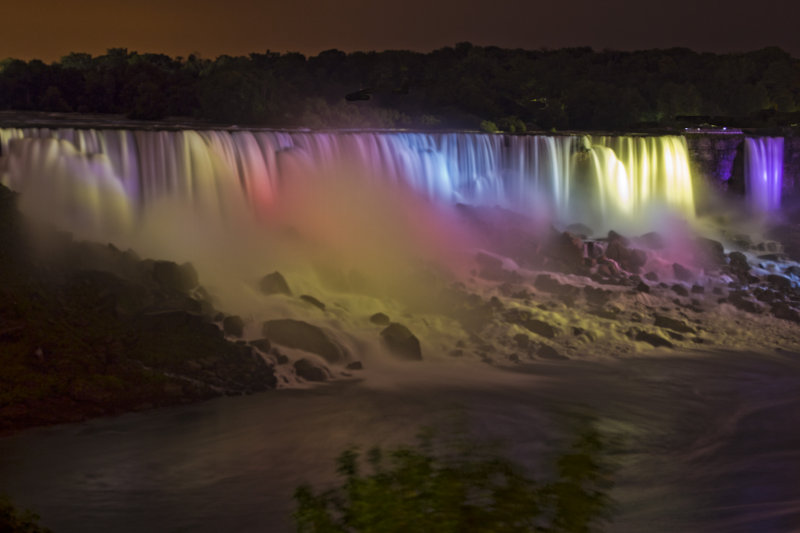 Falls at Night