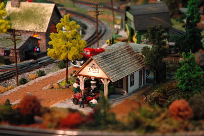 Racoon Scenic Railroad by  Cookie Hanna