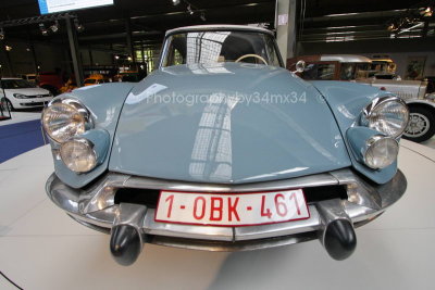 2015 expo 60 years of Citroen DS at autoworld museum Brussels