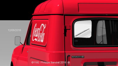 144  Renault 4 L F 4 fourgonnette 